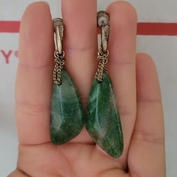 Vintage kenneth cole semi precious stone earrings - Picture 4 of 5